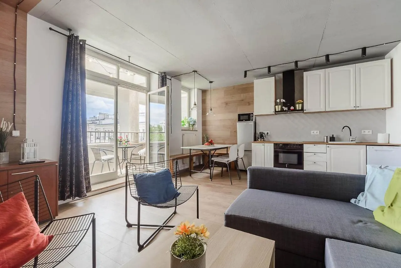 Apartament Lumina Lux Apart With A Balcony Near Palace Of Culture And Science Warszawa